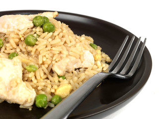 Chicken and Fried Rice