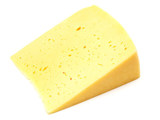 Naklejka premium A piece of Swiss cheese