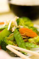 macro vegetable stir fry
