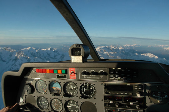 Au-dessus des Alpes