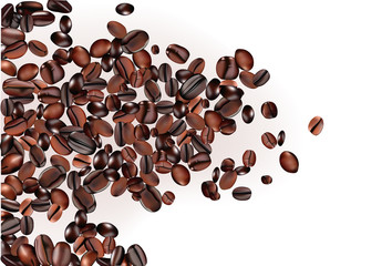 Roasted coffee beans