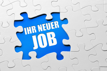 Fototapeta premium neuer Job