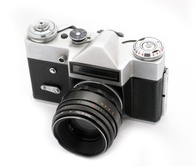 Retro SLR camera