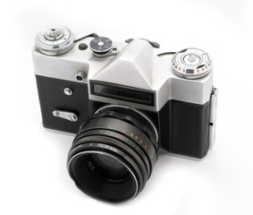 Fototapeta premium Retro SLR camera