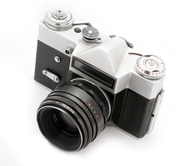 Retro SLR camera