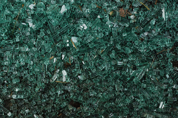 crushed glass