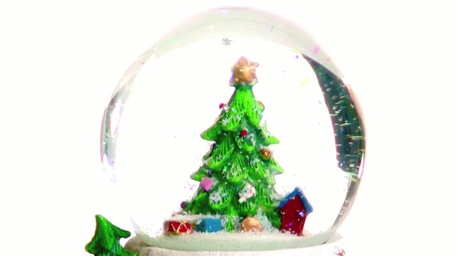 christmas snow  globe