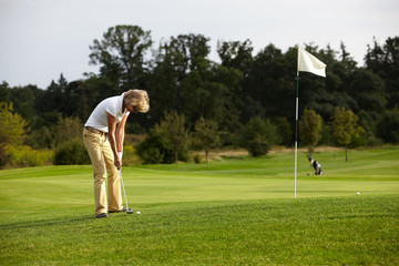 Obraz premium Golfspielerin 7