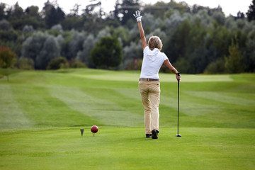 Fototapeta premium Golfspielerin 21