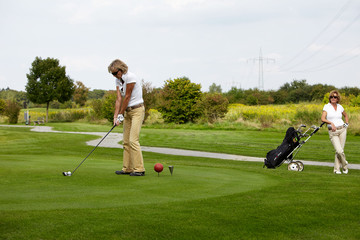 Golfspielerin 14