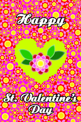 biglietto cuore di fiori 2