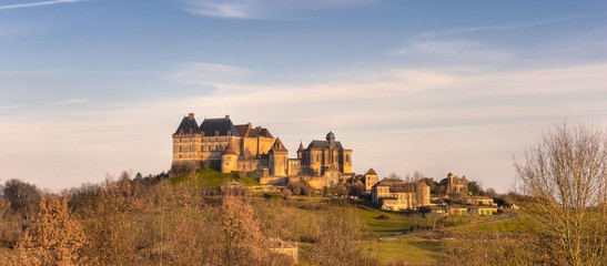 Fototapeta premium château de Biron, en Perigord