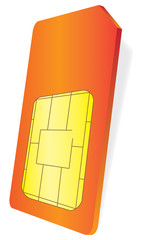 SIM Karte orange