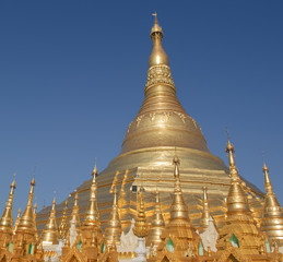 Fototapeta premium Shwedagon pagoda, Yangon, Myanmar