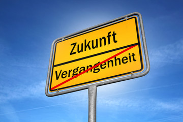 Obraz premium Zukunft