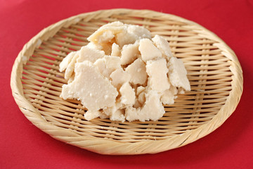 sake kasu (  japanese rice wine lees)