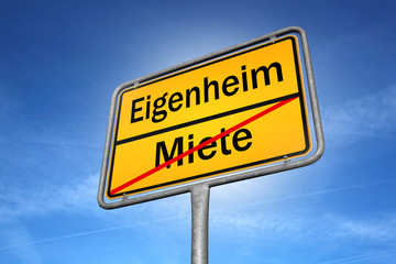 Eigenheim Miete