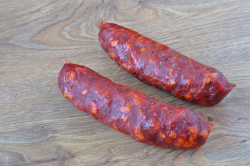 Salsicce piccanti della Calabria