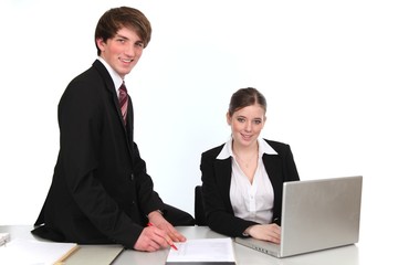 Obraz premium Büro, Office