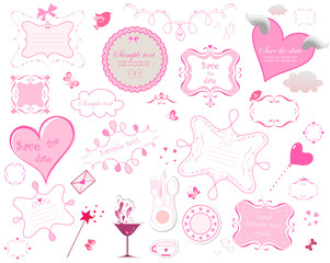 Valentine's frames collection