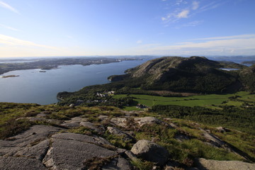Naklejka premium Norwegian landscape