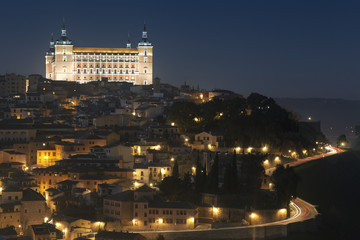 Anochecer en Toledo, Castilla la Mancha, España