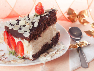 strawberry cake