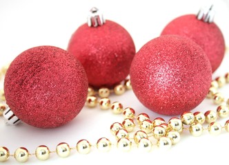 Navidad, bolas, decoraci&oacute;n