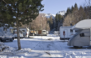 camping invernale