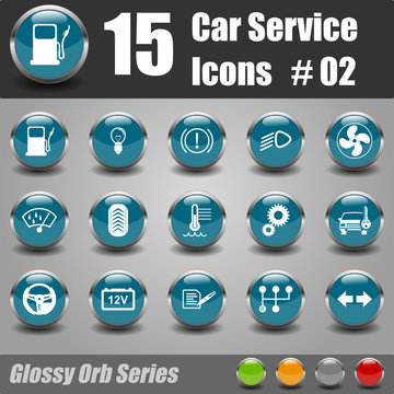 Car Service Icons #02