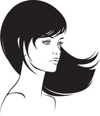 beauty  face girl portrait