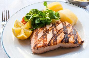 Grilled Salmon