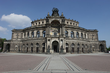 Fototapeta na wymiar Semperoper, Dresden