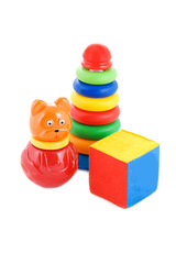 Set of kids toys