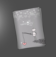 valentine's day greeting card