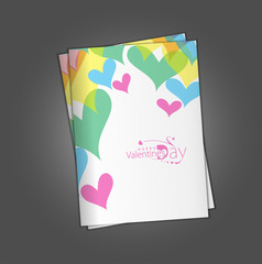 valentine's day greeting card