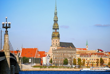 Silhouette Altstadt von Riga