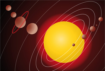 solar system © Dmitry Vereshchagin