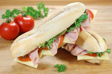 Sub sandwiches