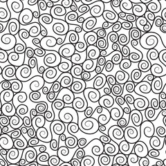 Spiral seamless pattern