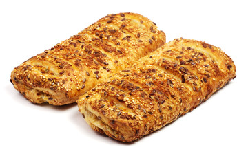 pasties with sesame seeds
