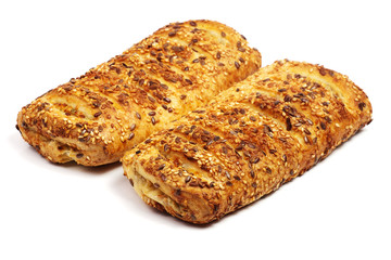 pasties with sesame seeds