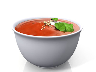 velouté de tomates