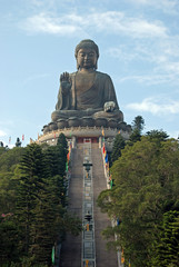 Fototapeta premium Tian Tan Buddha in Lantau Island Hong Kong