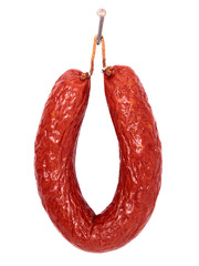 Sausage on a nail