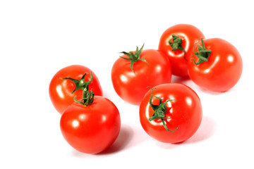 isolated tomato