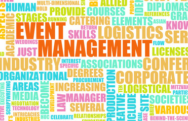 Fototapeta premium Event Management