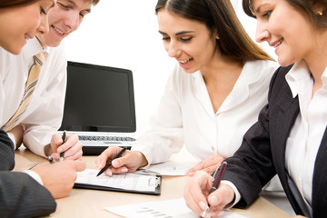 Fototapeta premium Businesspeople