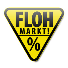 Flohmarkt! Button