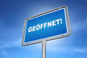 Geöffnet